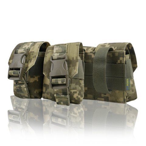 Підсумок під 2 гранати KIBORG GU Double Mag Pouch (Піксель) 2311-0122-00 фото