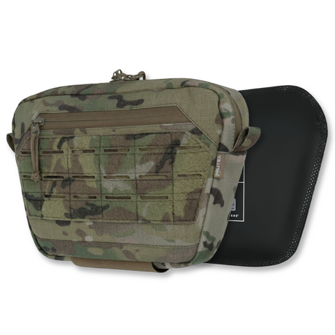 Сумка-напашник з балістичним захистом 1 класу Militex XL Cordura original USA Мультикам 17034 фото