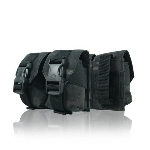Підсумок під 2 гранати Kiborg GU Double Mag Pouch (Чорний мультикам) 2311-0126-00 фото