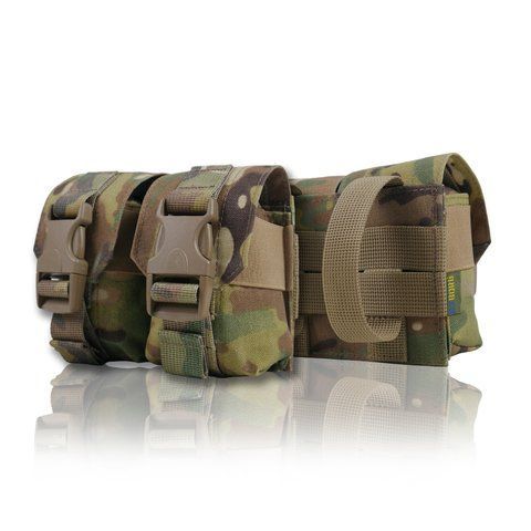 Підсумок під 2 гранати KIBORG GU Double Mag Pouch (Мультикам) 2311-0121-00 фото