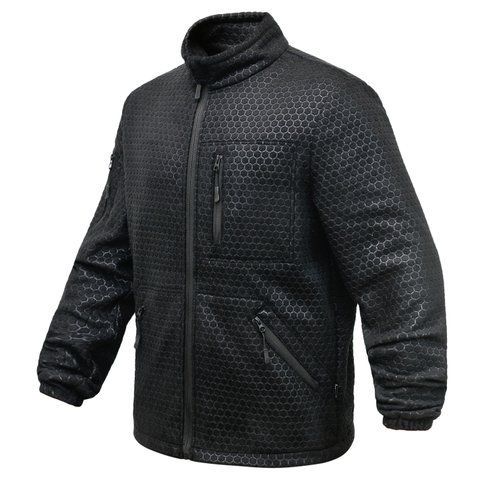 Флісова кофта чорна Militex mod. 4 5702-0604-XL фото