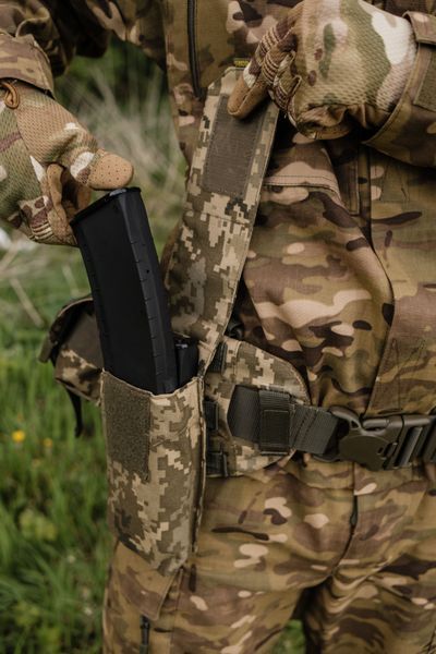 Підсумок під 2 магазина KIBORG GU Double Mag Pouch Піксель 2305-0122-00 фото