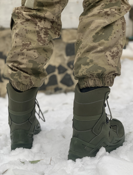 Тактичні берці Forester High Olive 6002FO чоловічі 2194-45 фото